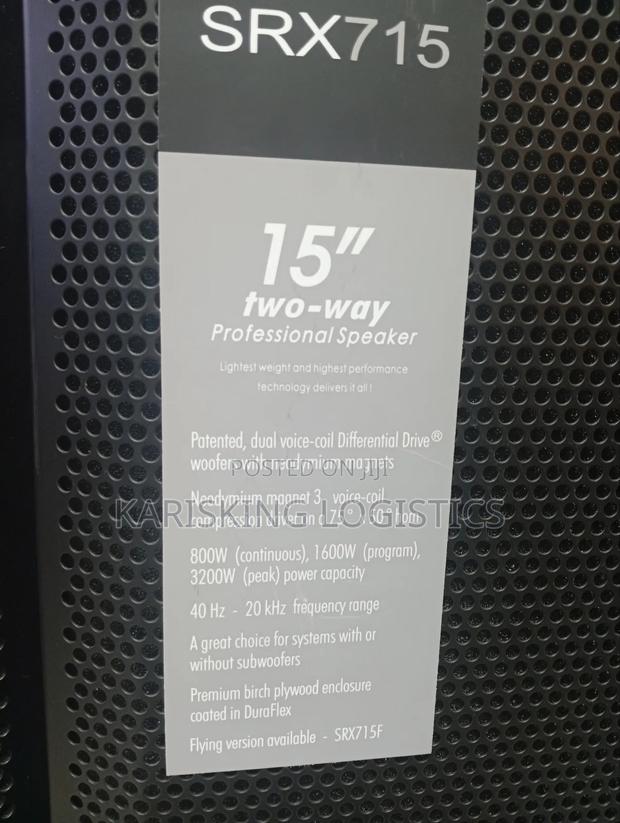 JBL 15 Inches Midrange Double Speakers - thumbnail 2