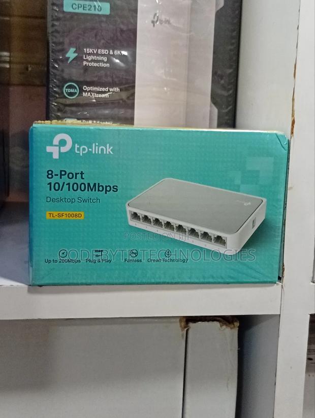 Tl-Sf1008d 8 Port 100mbps Switch - thumbnail 3