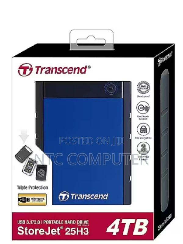 Transcend External HDD 4tb – Ts4tsj25m3s