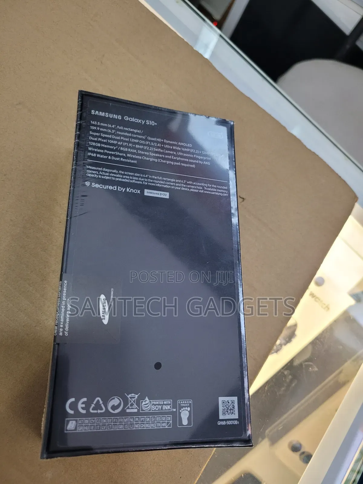 New Samsung Galaxy S10 Plus 128 GB Black