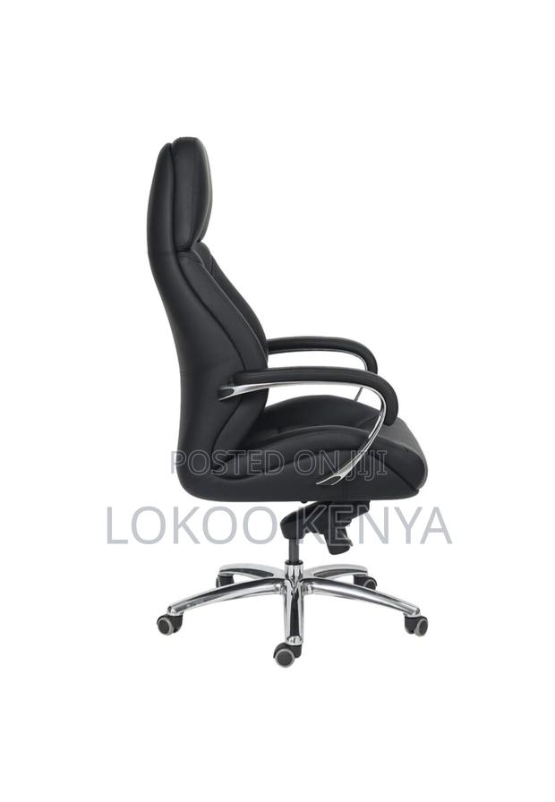 Office Chair; High Back Executive Leather Durable Swivel Office Chair - thumbnail 9