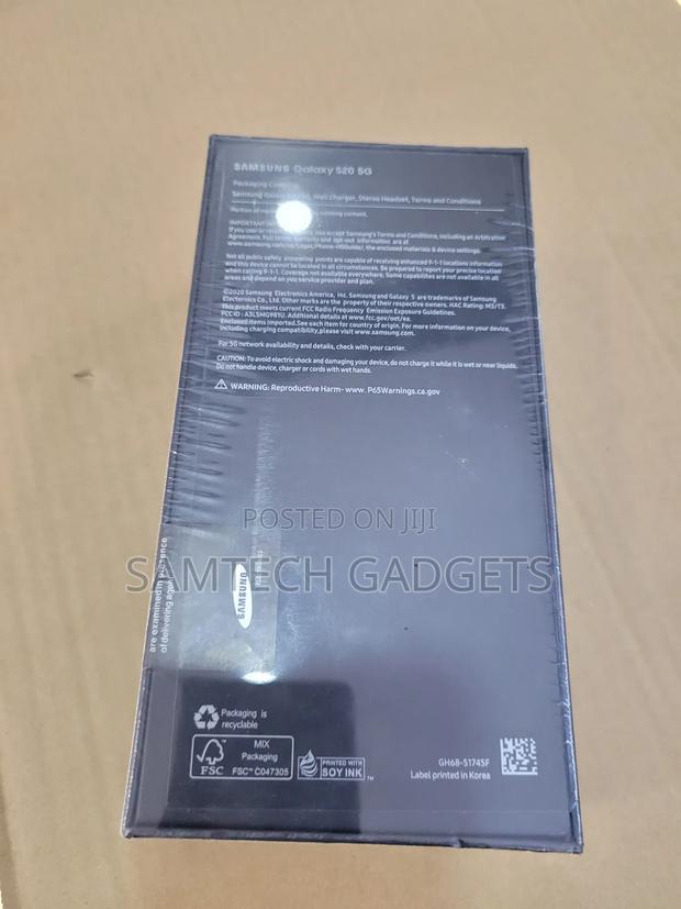 New Samsung Galaxy S20 128 GB White - thumbnail 4