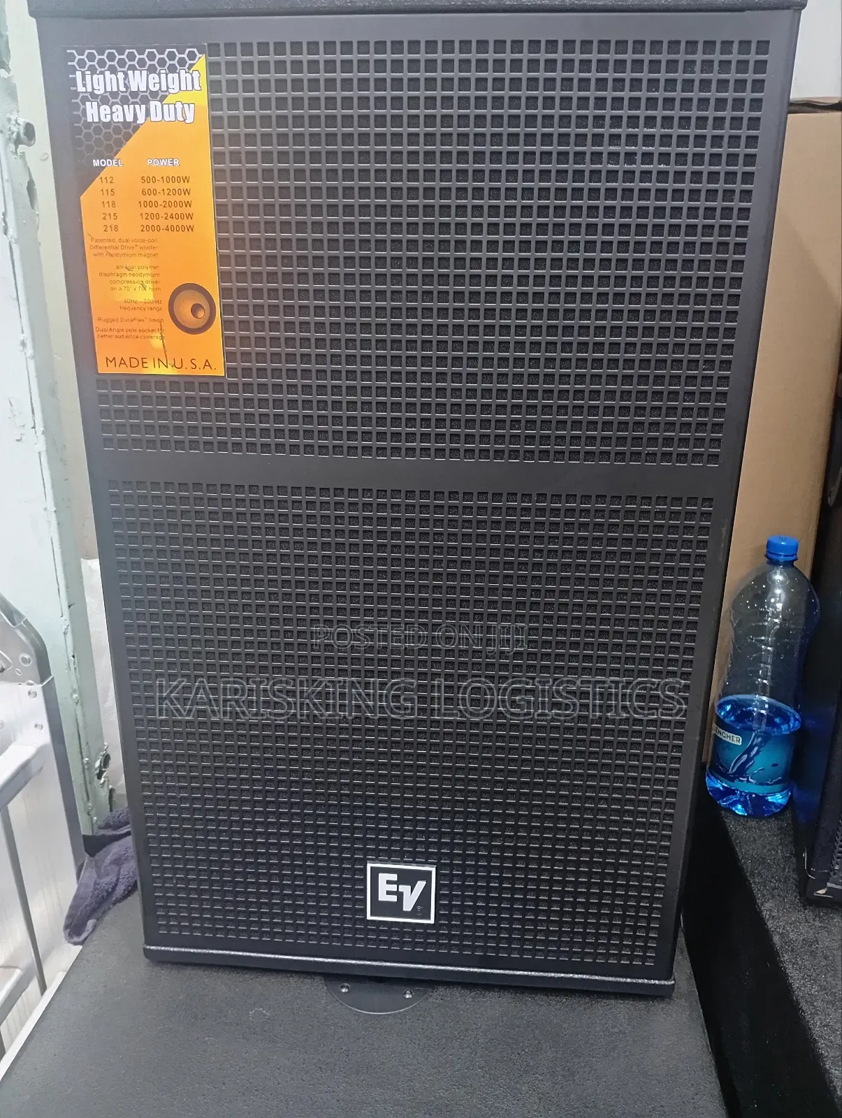 112 Ev Speaker Midrange With 1200 Watts