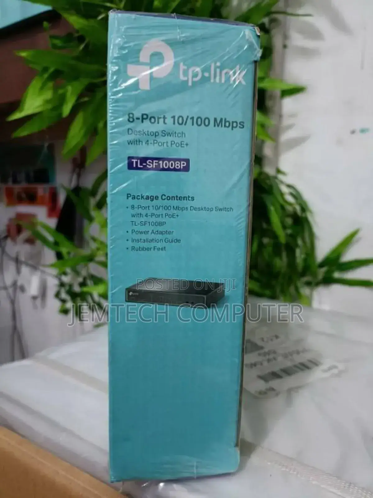 8-Port 10/100mbps Desktop Switch With 4-Port Poe Tl-Sf1008p