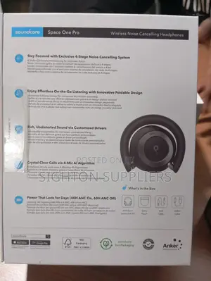 Soundcore Space One Pro Over-Ear Headphones