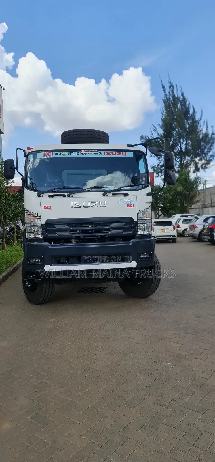 Isuzu Fvz 2025 White