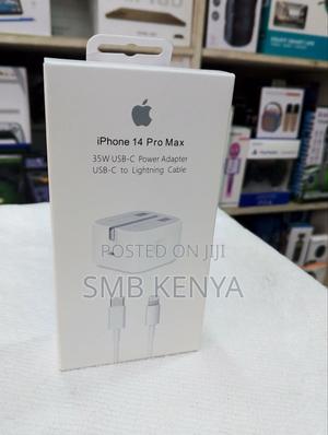 35w Fast Usb C Power Adapter With Usb C To Lighting Cable - thumbnail 2