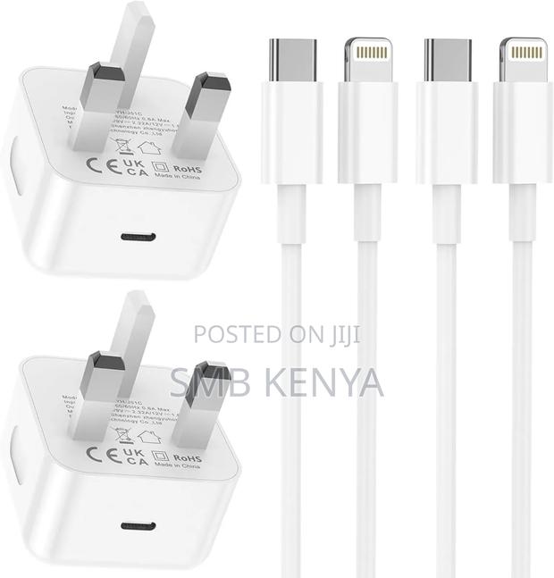 35w Fast Usb C Power Adapter With Usb C To Lighting Cable - thumbnail 3