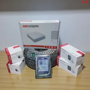 Hikvision 4ch 1080p CCTV Cameras Kit Night Vision Real-Time Streaming