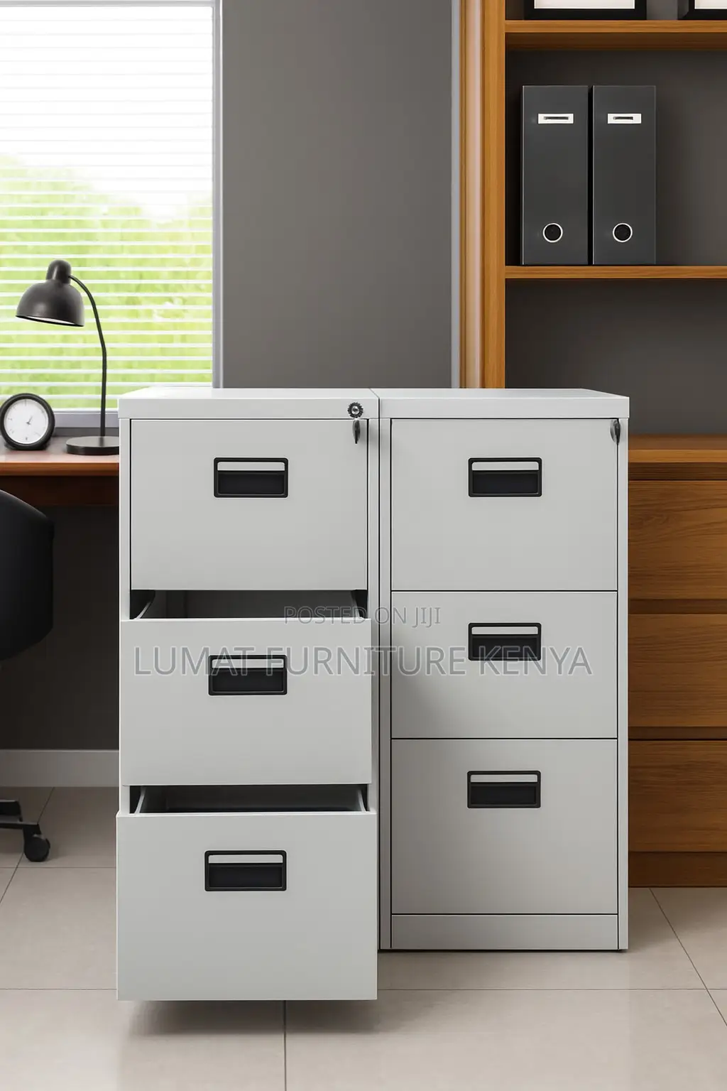 3-Drawer Storage Office Filing Cabinet