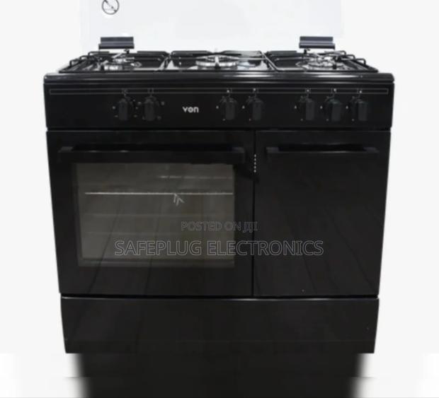 Von Freestanding Cooker (5 Burners + Electric Oven) - Stainless Steel - main view