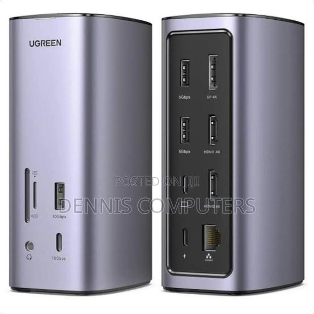 Ugreen Usb-C Multifunction Docking Station Pro 12-in-1 -Cm555