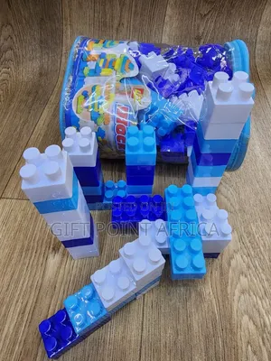 60 Pcs Frozen Themed Building Blocks For Kids Creativity