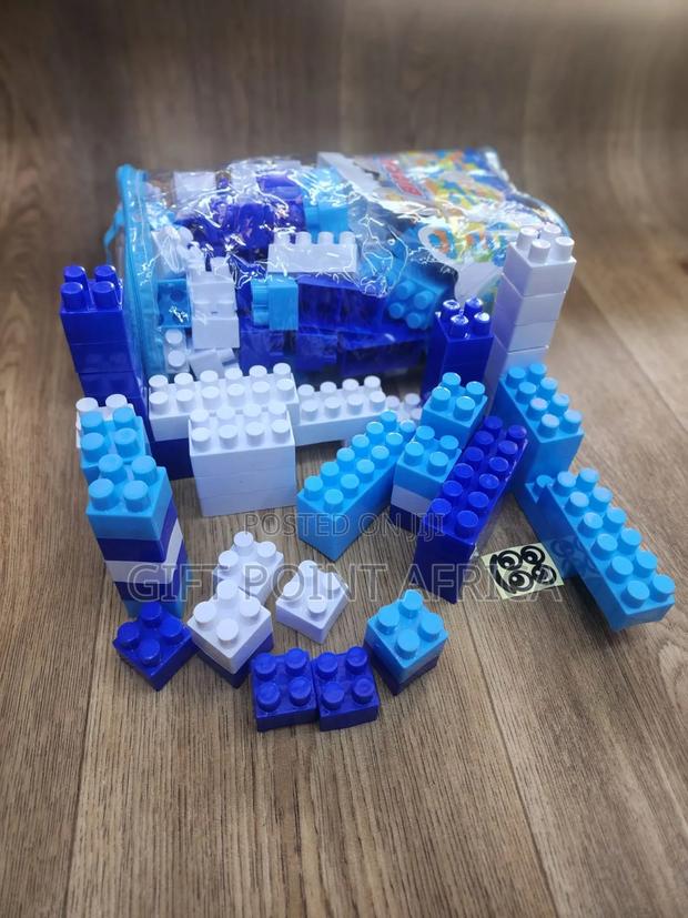 60 Pcs Frozen Themed Building Blocks For Kids Creativity - thumbnail 2