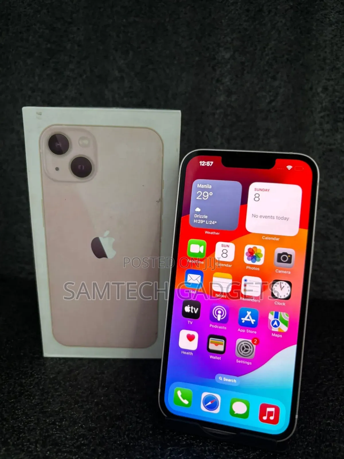 New Apple iPhone 13 256 GB Pink