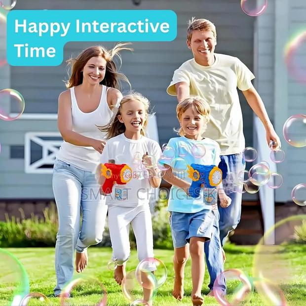 Automatic Bubble Gun Machine For Kids - thumbnail 3