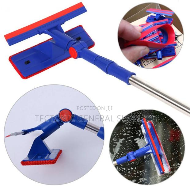 *2-in-1 Telescopic Window Cleaner With a Squeegee* - main view