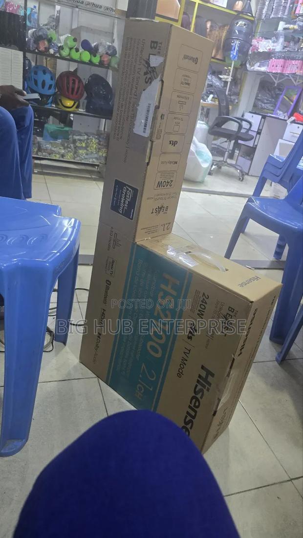 Hisense Hs2100 2.1ch Wireless Soundbar System – Black - main view