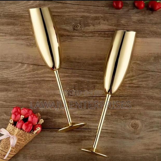 Gold Champagne Flute