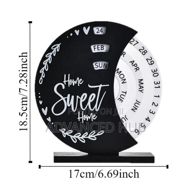 Perpetual Wooden Block Calendar - thumbnail 5