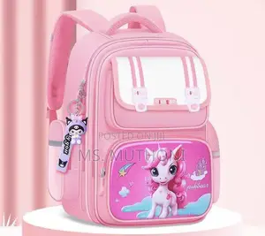 Girls Unicorn  Orthopedic Quality Children School Backpack