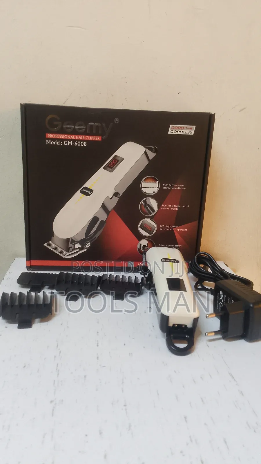Geemy Gm-6008 Professional Hair Clipper.