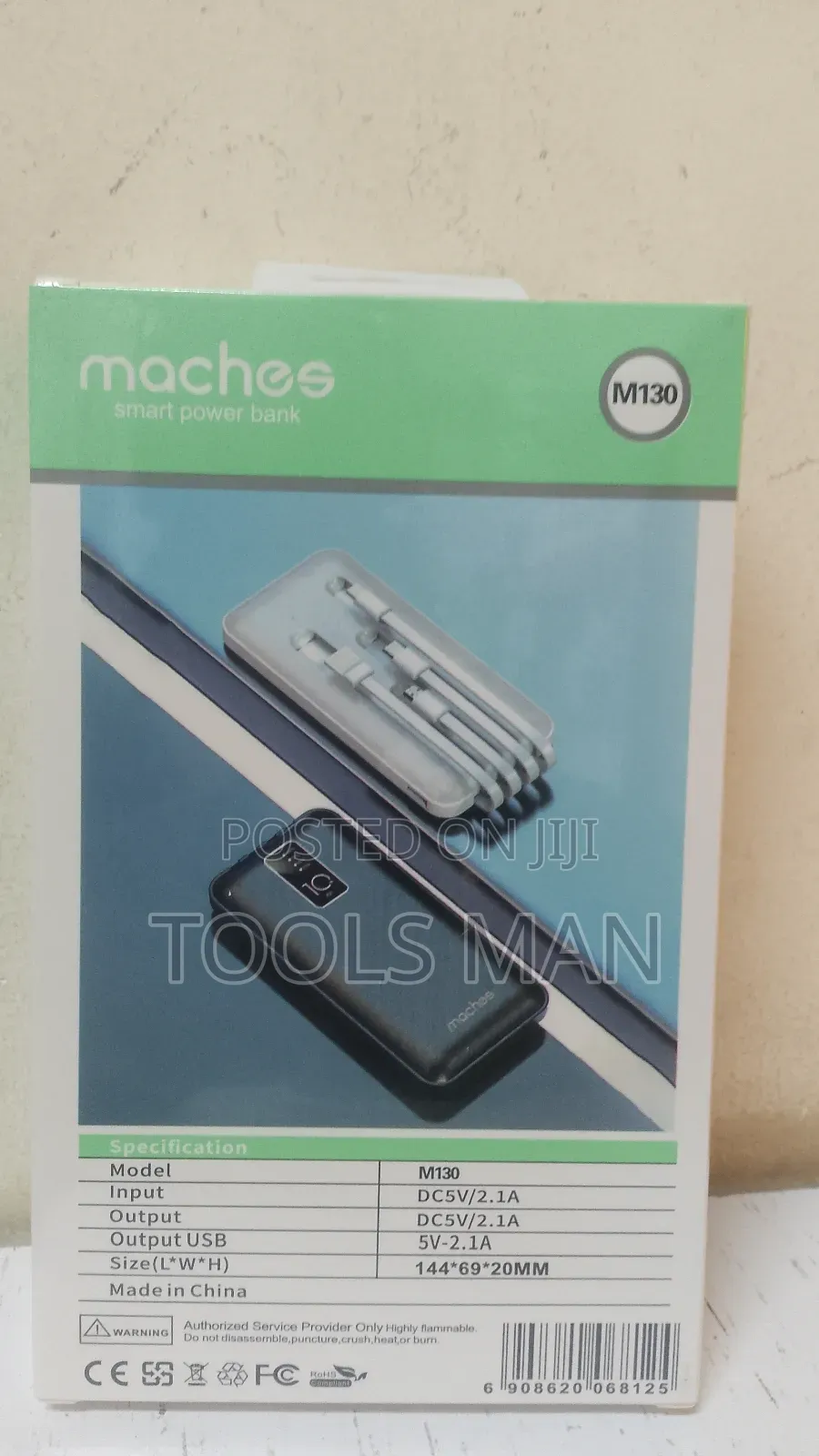 Maches M130 Smart Power Bank.