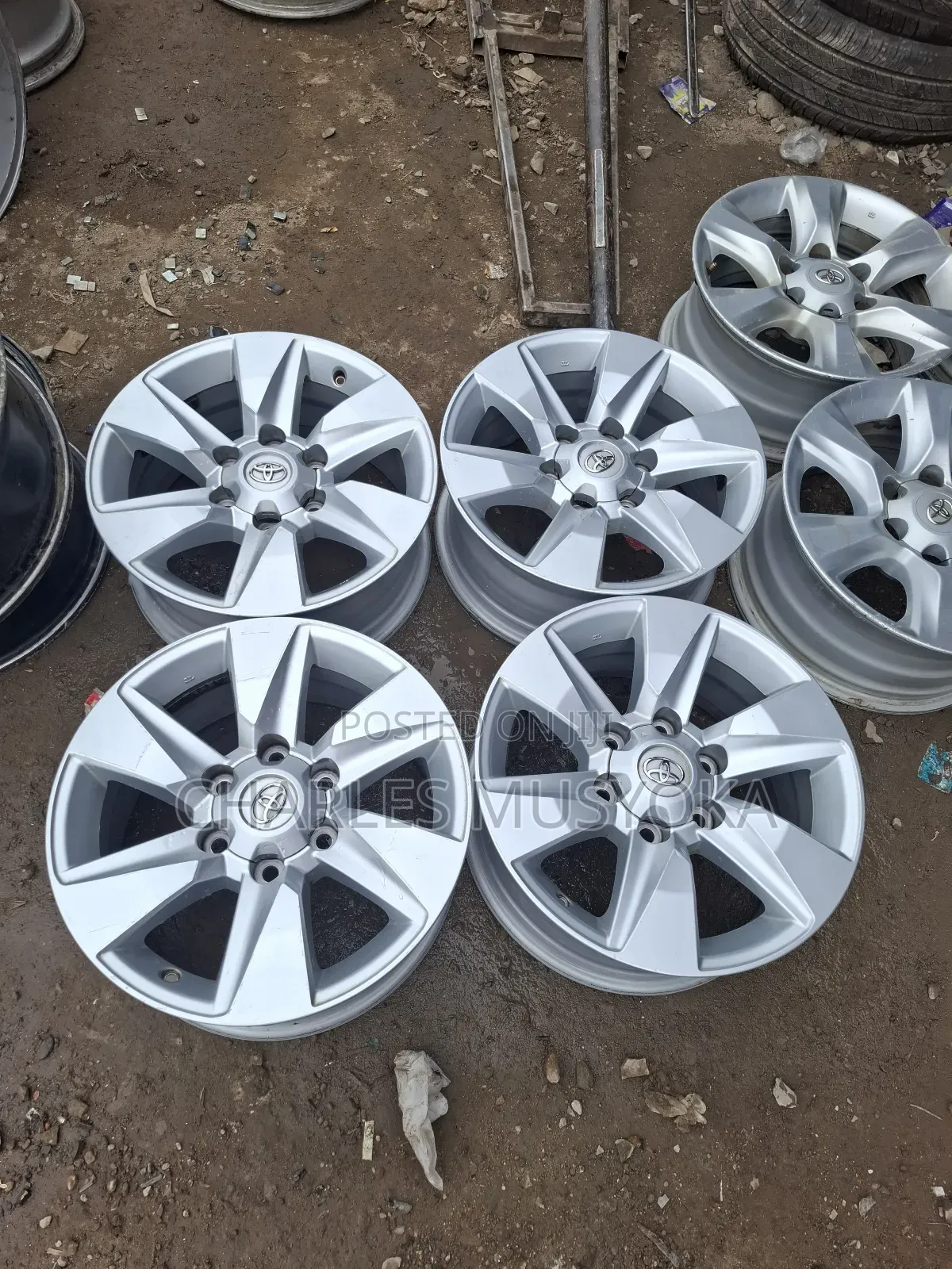 Xjapan Original Rims Size 17" for Prado 150,120 and Hilux