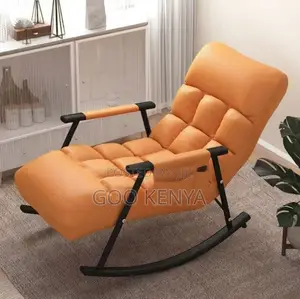 Home Chair; Single Rocking Plush Zero-Gravity Sofa for Living Spaces