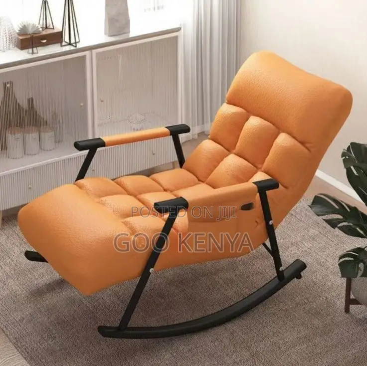 Home Chair; Single Rocking Plush Zero-Gravity Sofa for Living Spaces