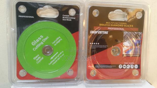 Glass Cutting Disc. Professional Carbide Multifunctional Saw Blade.
