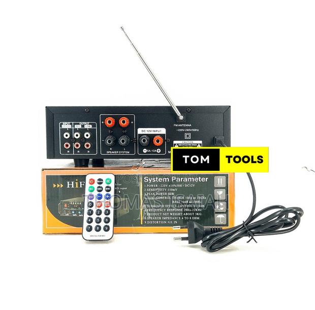 Moontek 009 Two Mic Input Bluetooth Stereo Audio Amplifier - thumbnail 4