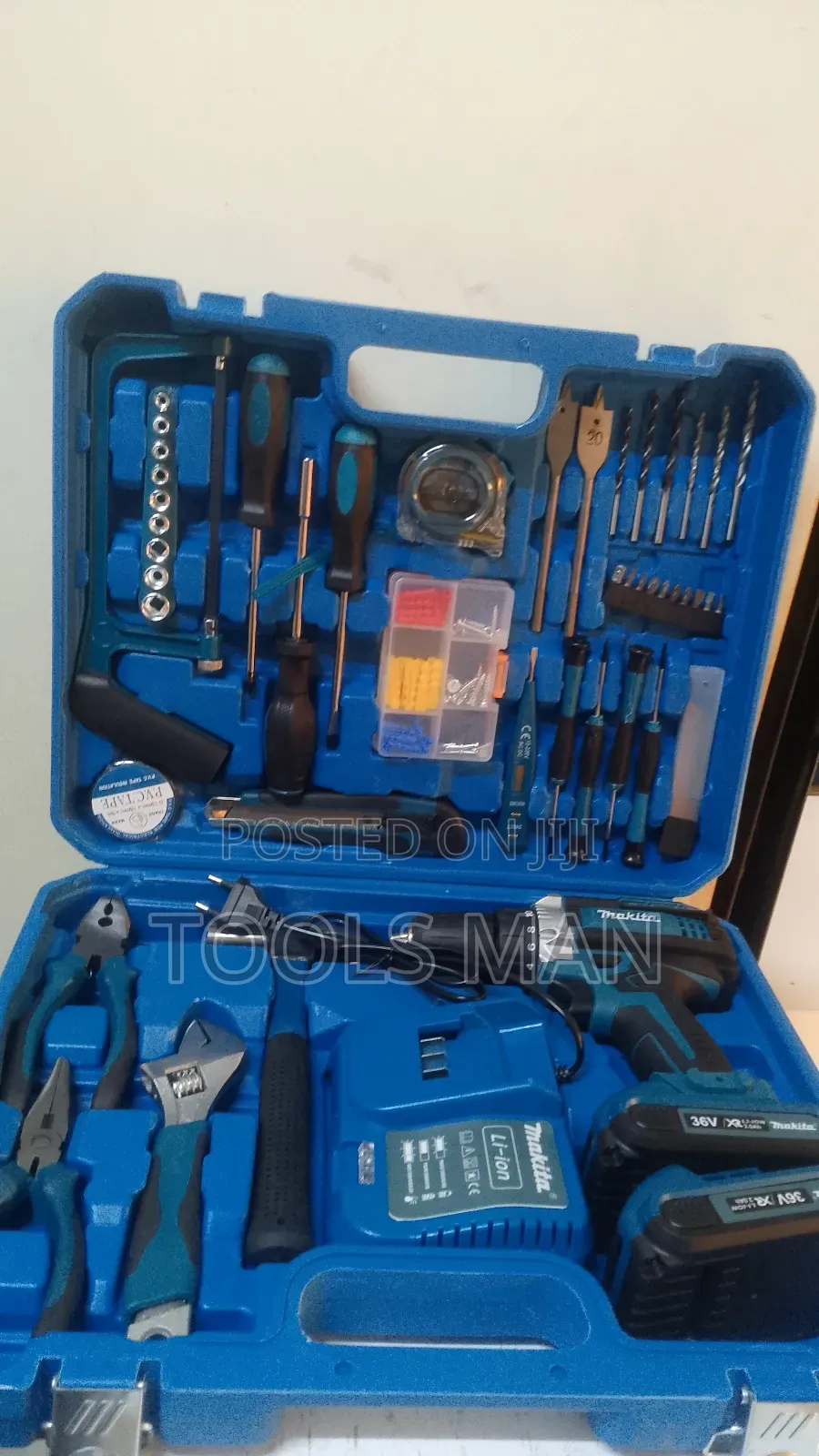 Makita 36v Cordless Power Drill Toolkit.