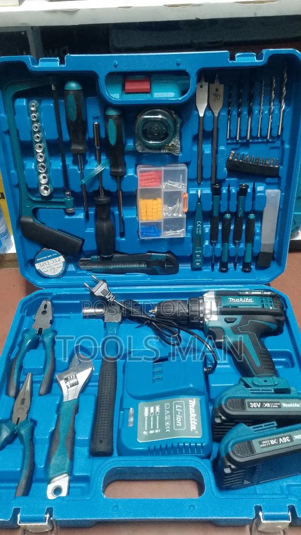 Makita 36v Cordless Power Drill Toolkit. - thumbnail 2
