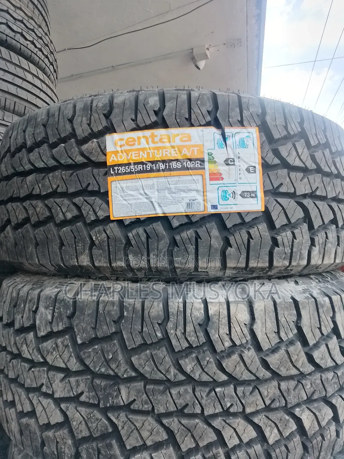 265/55 R 19 Centara High Performance Brand All Terrain Tyres