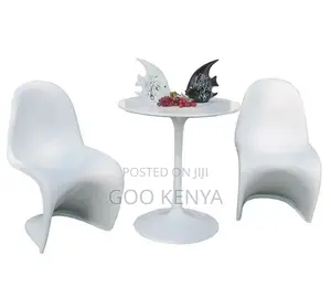Home Table; Elegant Tulip Table With Rock Plate Surface