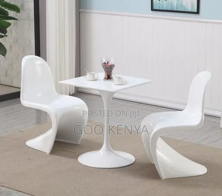 Home Table; Elegant Tulip Table With Rock Plate Surface