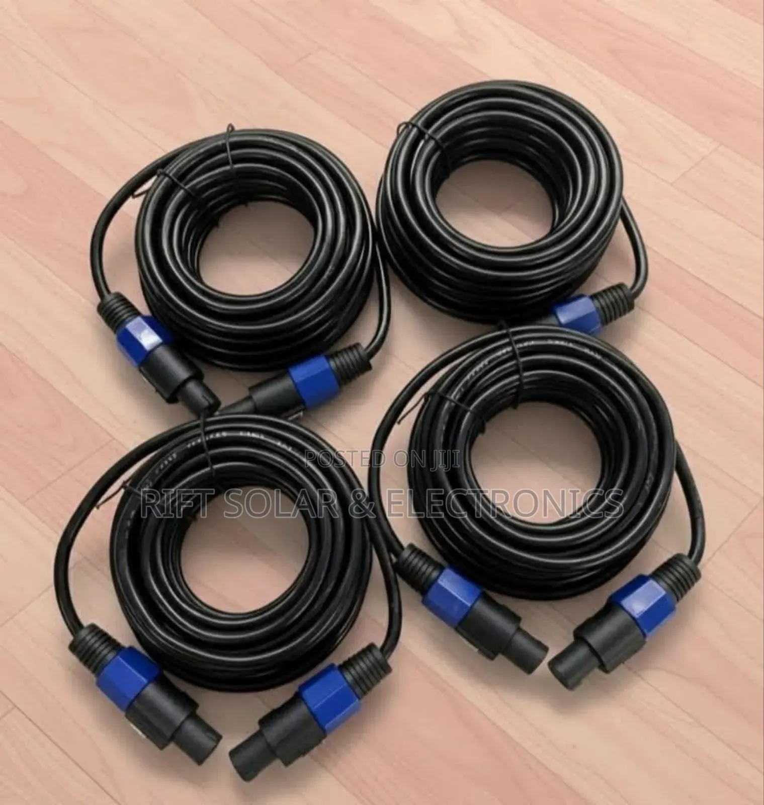 10 Meters Quality Speaker Cable Complete With Specons