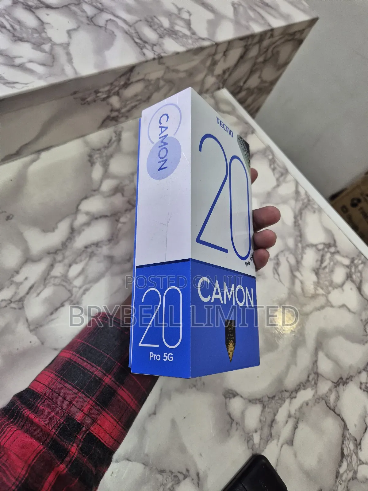 New Tecno Camon 20 Pro 5G 256 GB Blue