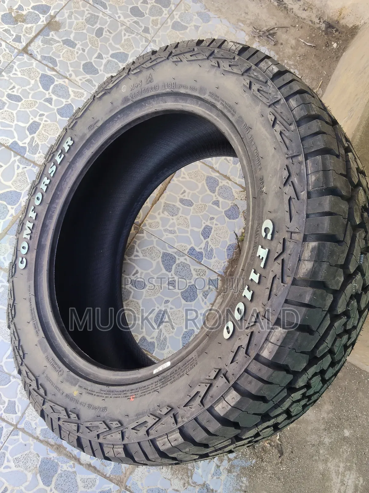 265/55r19 Comforser Tyre (All-terrein