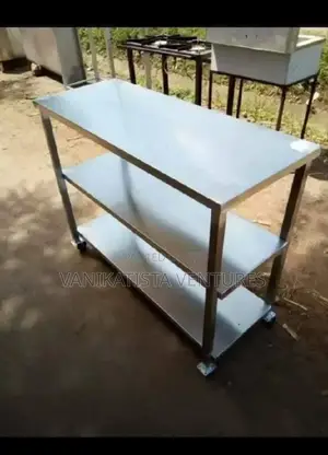 Heavy-Duty Stainless Steel Worktop Table
Perfect for Hotels