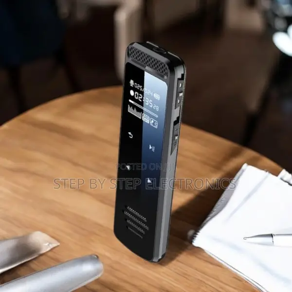 Rechargeable Touchscreen Voice Recorder With Hd Remote Recording Audio