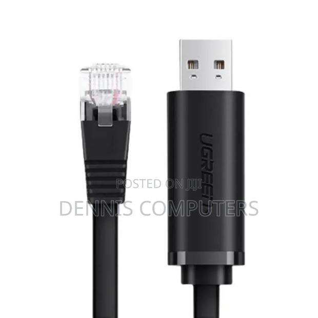 Ugreen Usb-a to Rj45 Console Cable 1.5m (Black) -Cm204