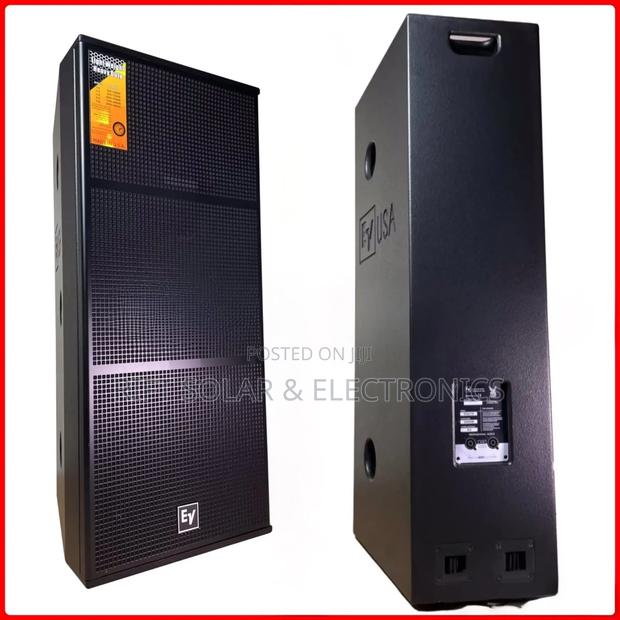 Ev 15" Double Full Range Speaker 4000 Watts Inbuilt Crossover - main view