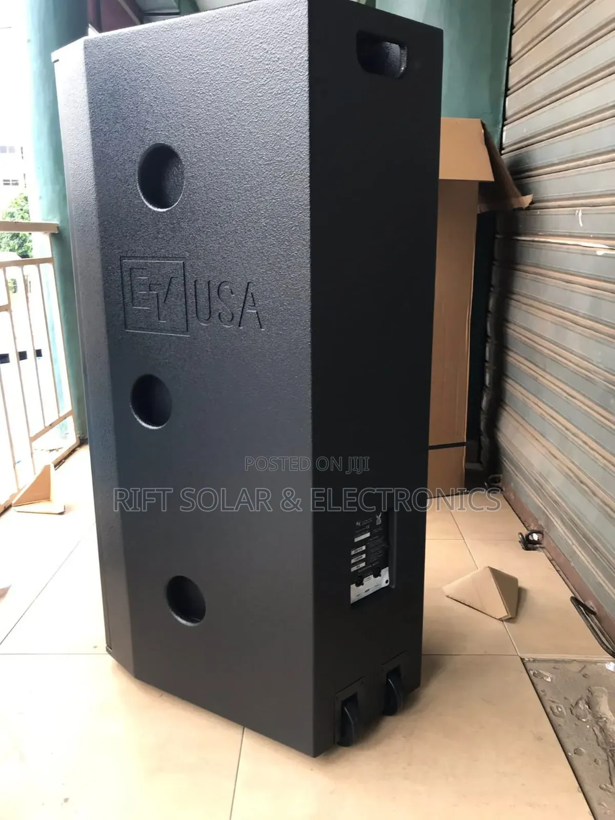 Ev 15" Double Full Range Speaker 4000 Watts Inbuilt Crossover
