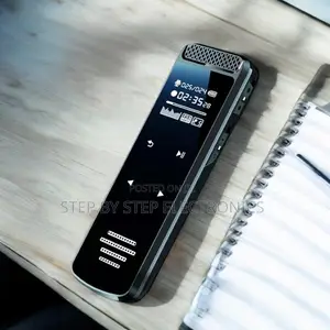 Touch Screen Digital Recorder With 3.5mm Headphone Jack and Loud Audio
