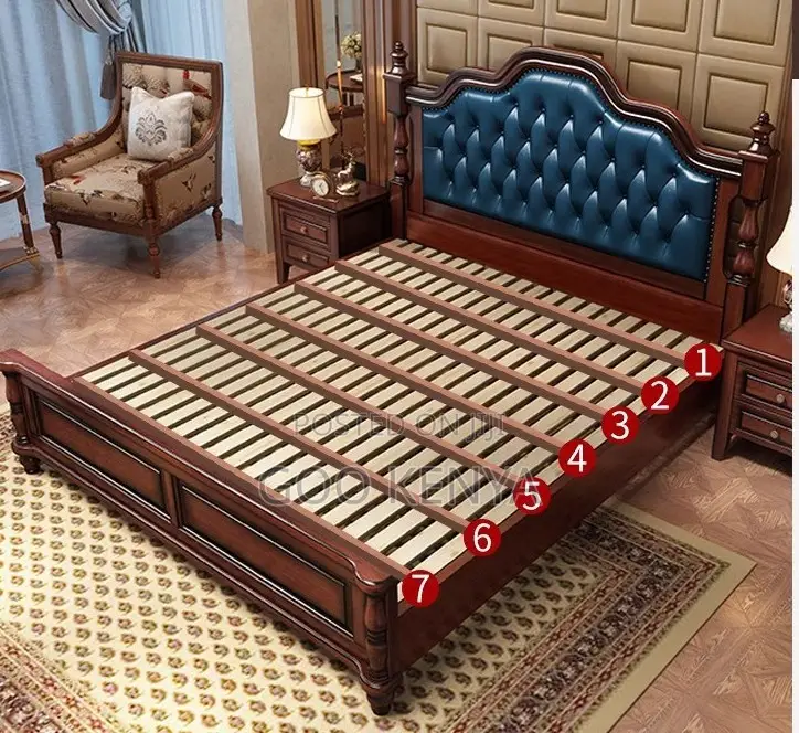 Home Bed; Modern Light Luxury Soft Bed With Solid Wood Frame