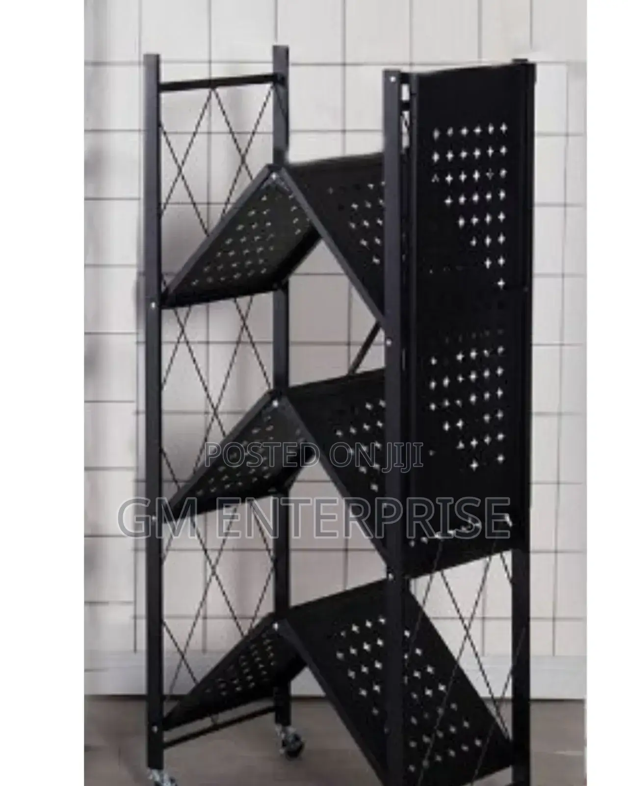 3 Layer Foldable Kitchen Rack