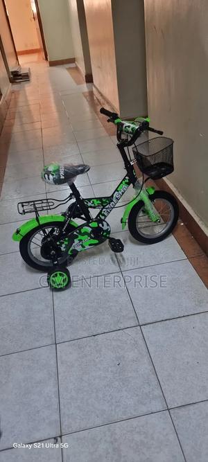Bicycle Size 12 for Kids-Green - main view