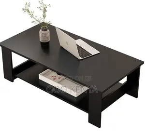 Home Table; Woood Mahogany Modern Compact Tea Table for Office